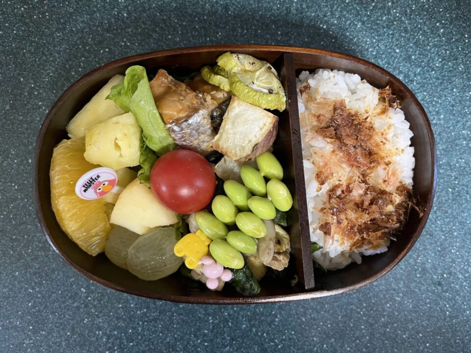 今日のお弁当(2/9)
メインはシャケの生姜醤油焼きでした