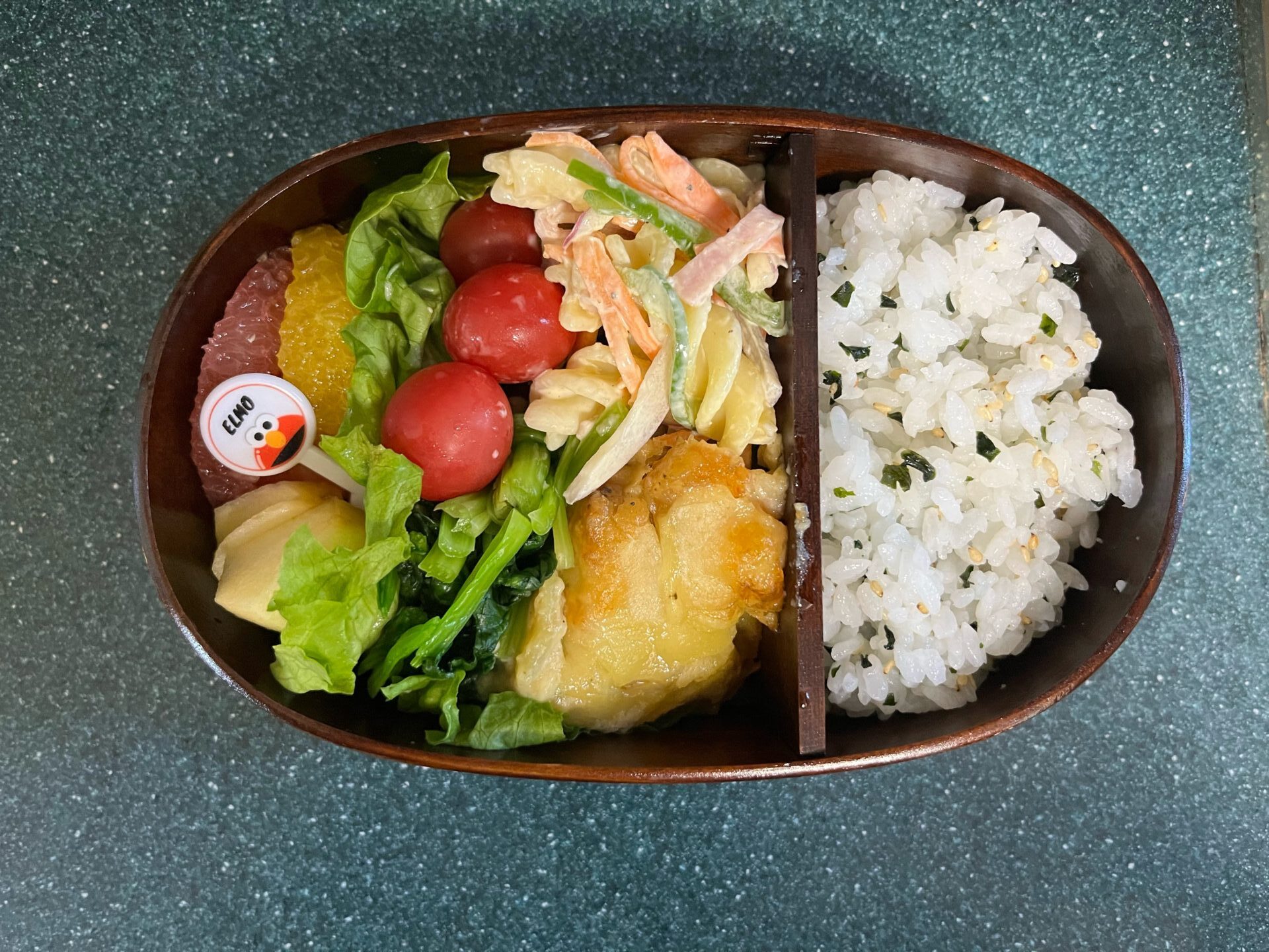 今日のお弁当(2/20)
メインはシーフードグラタンでした