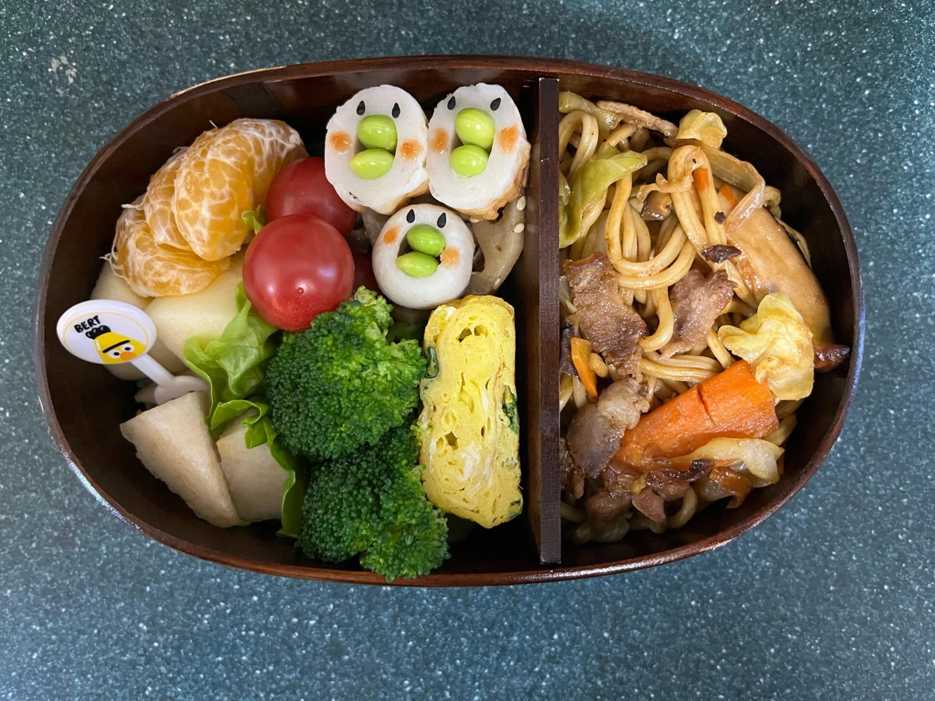 今日のお弁当(3/7)
メインは焼きそばでした。