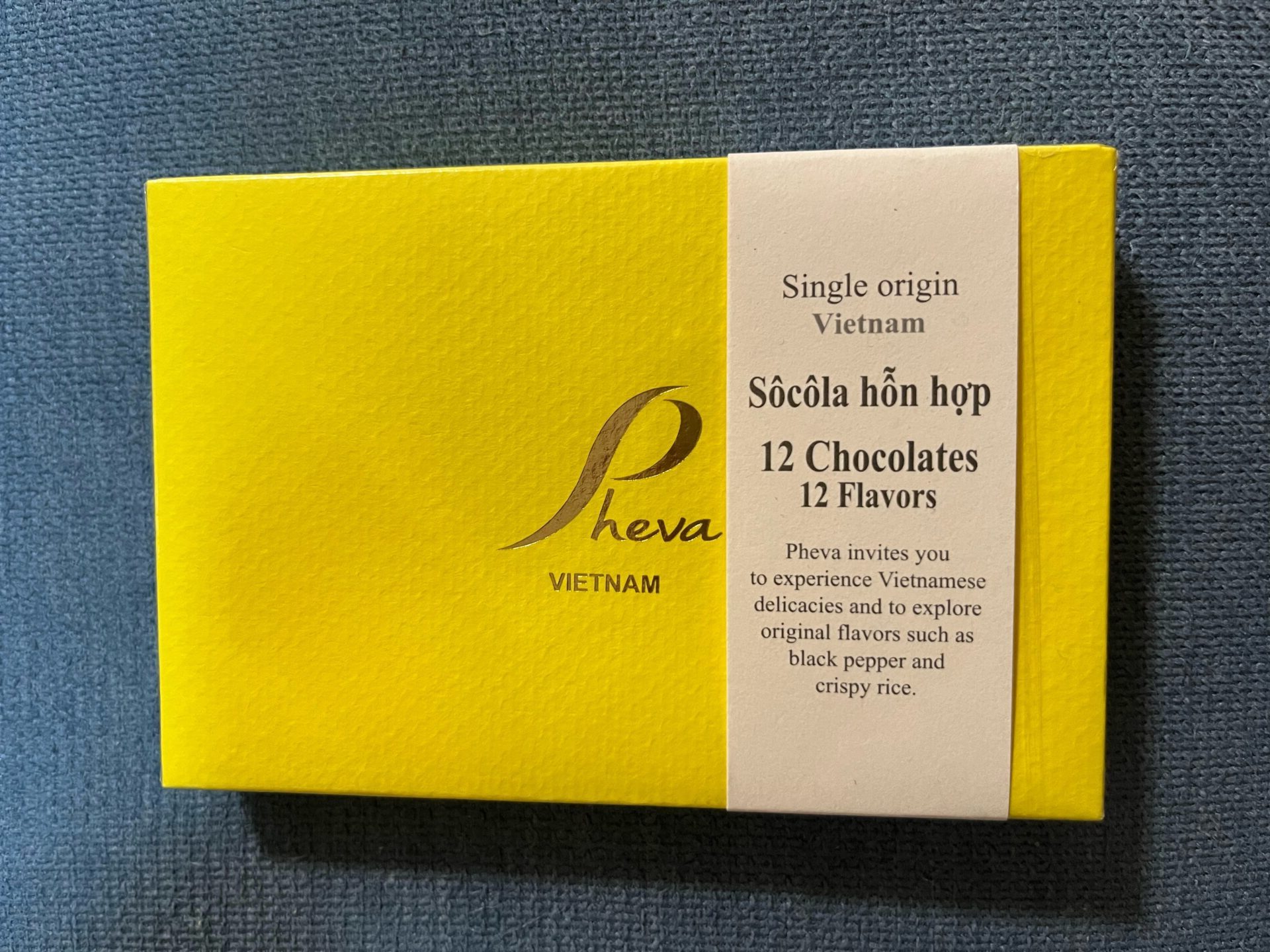 ベトナム産カカオのみ使用のsingle origin chocolate