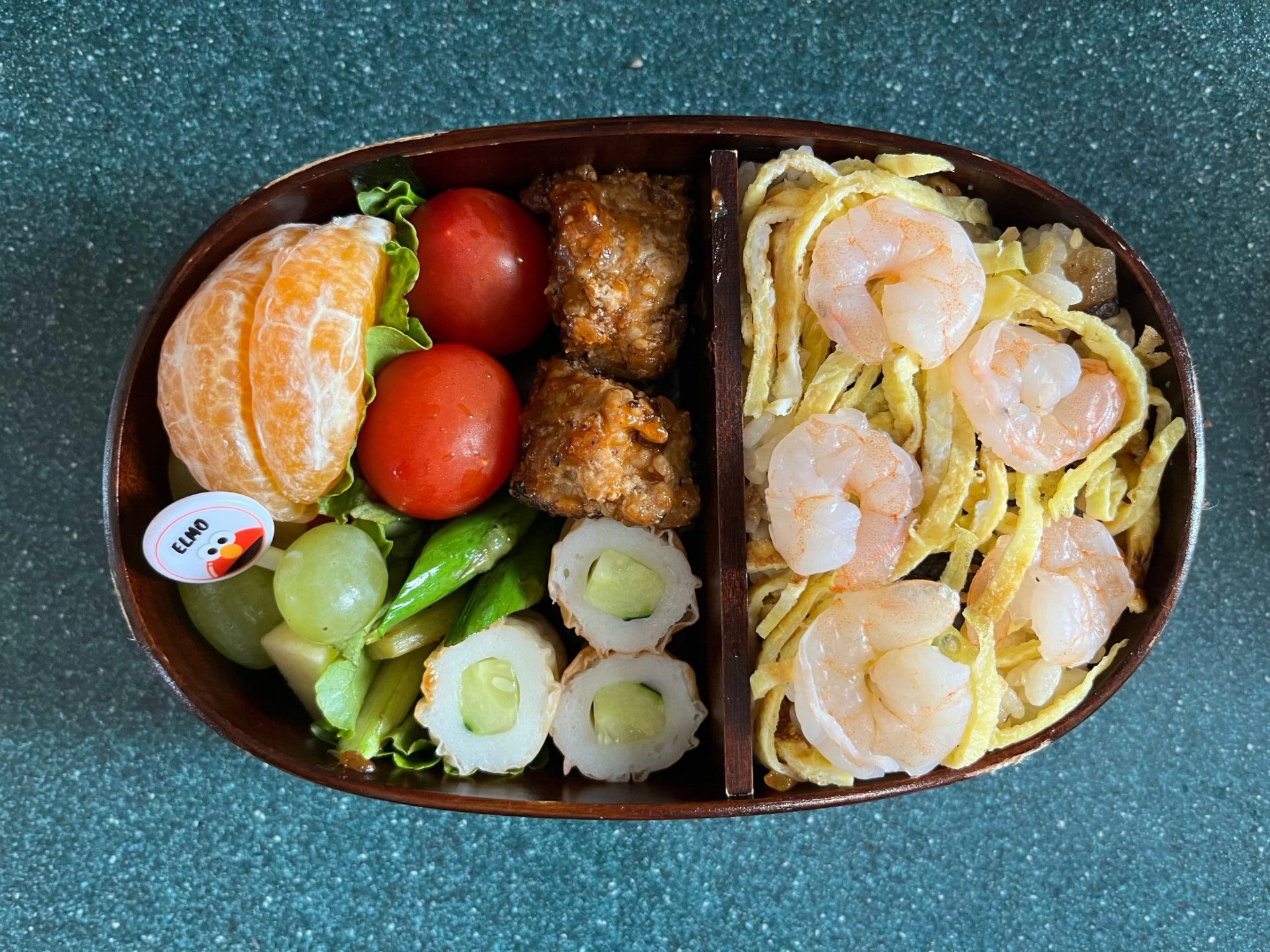 今日のお弁当(5/31)
メインはミートボールでした