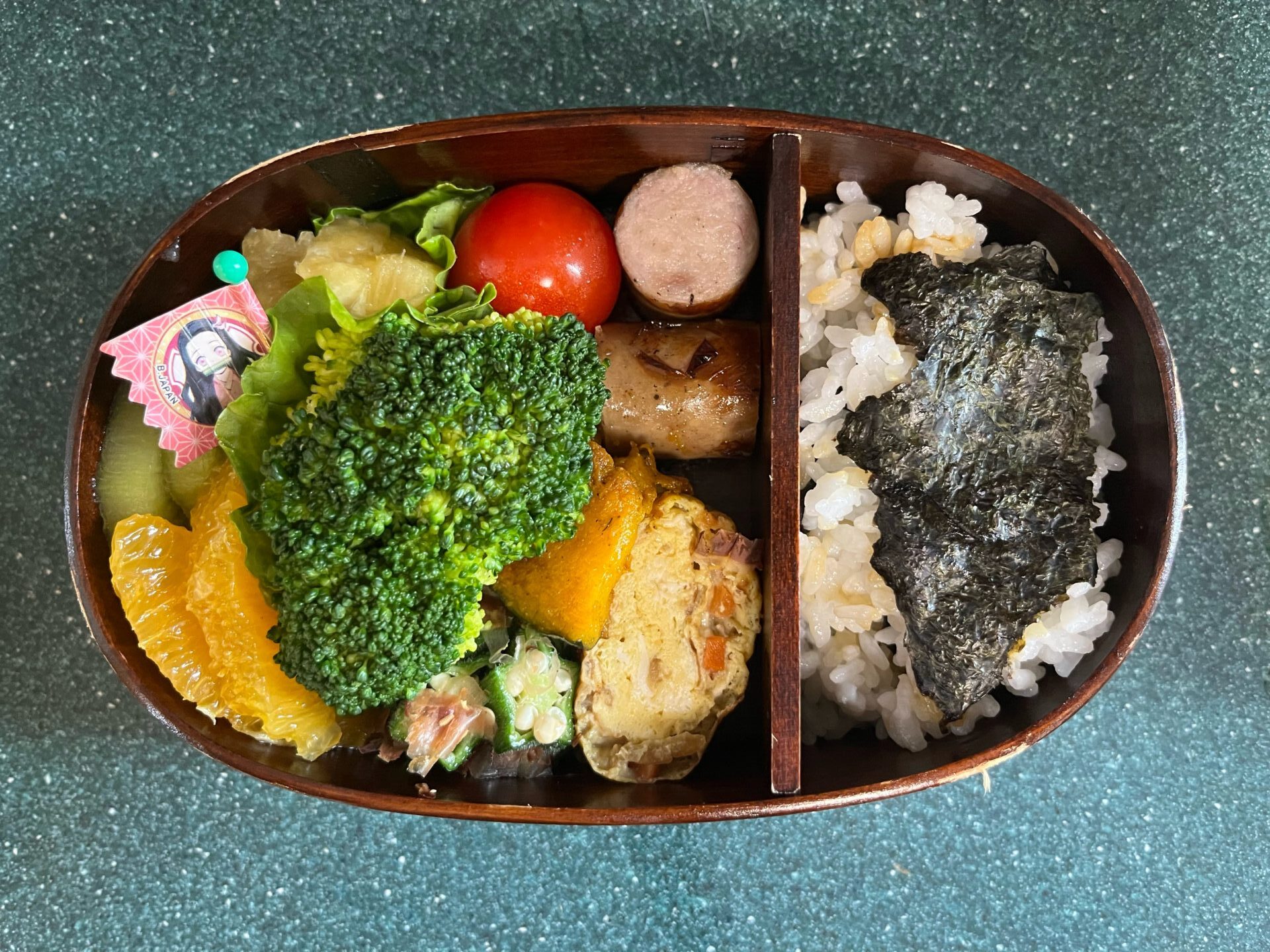 今日のお弁当(6/20)
メインはウインナーでした