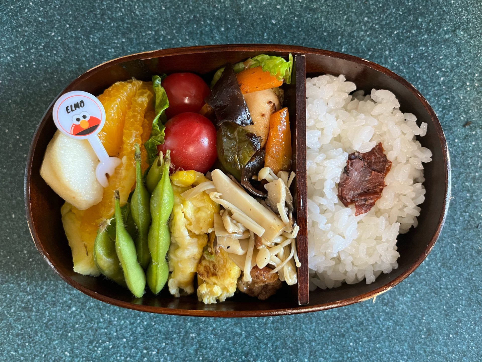 今日のお弁当(6/26)
メインは鶏肉の甘酢炒めでした