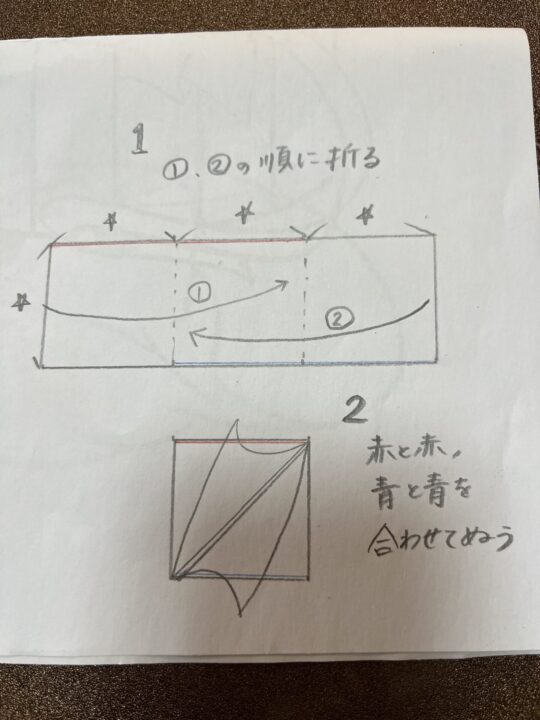 あづま袋の作り方