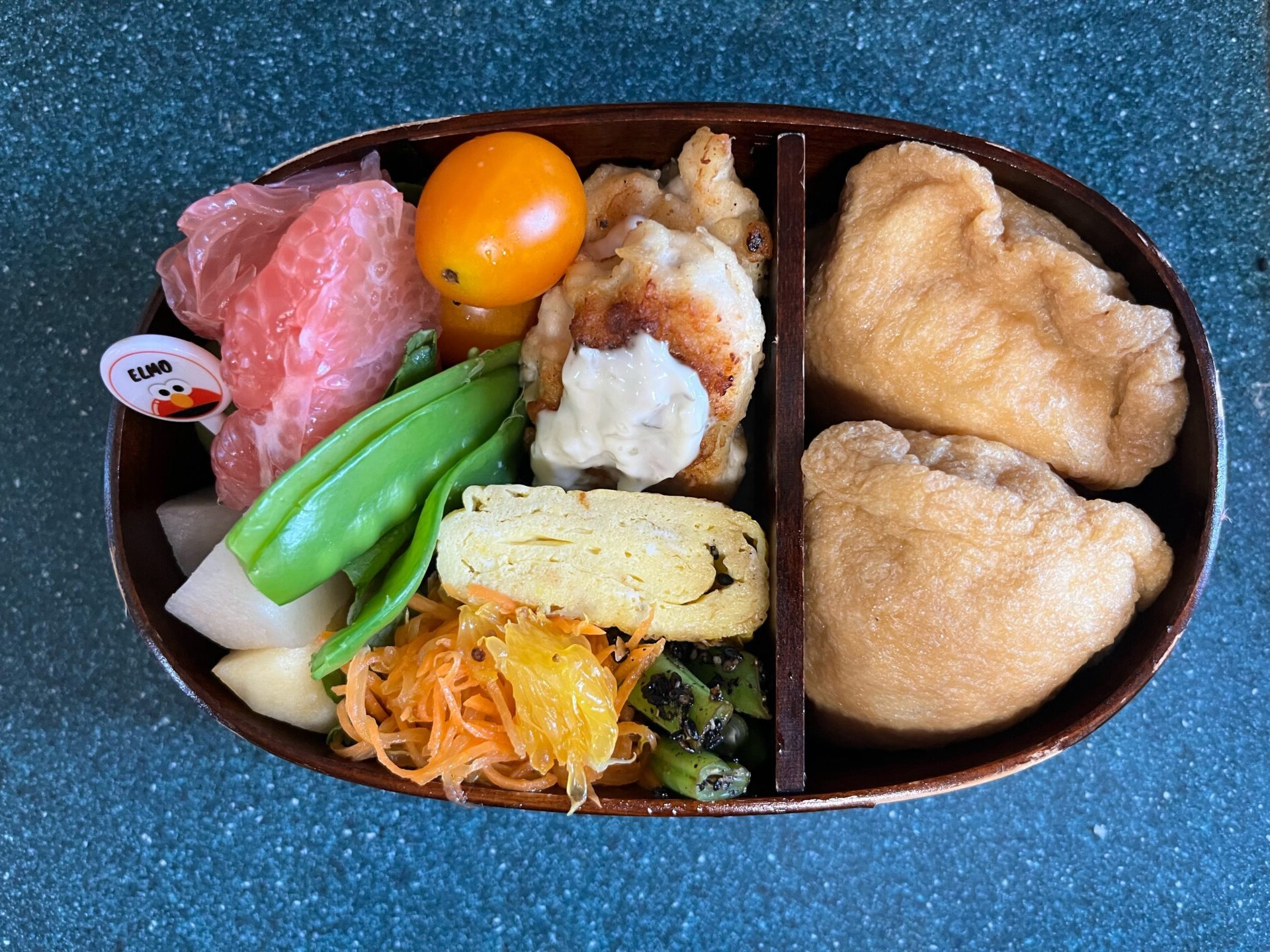 今日のお弁当(9/16)
メインは鶏ササミのナゲットでした