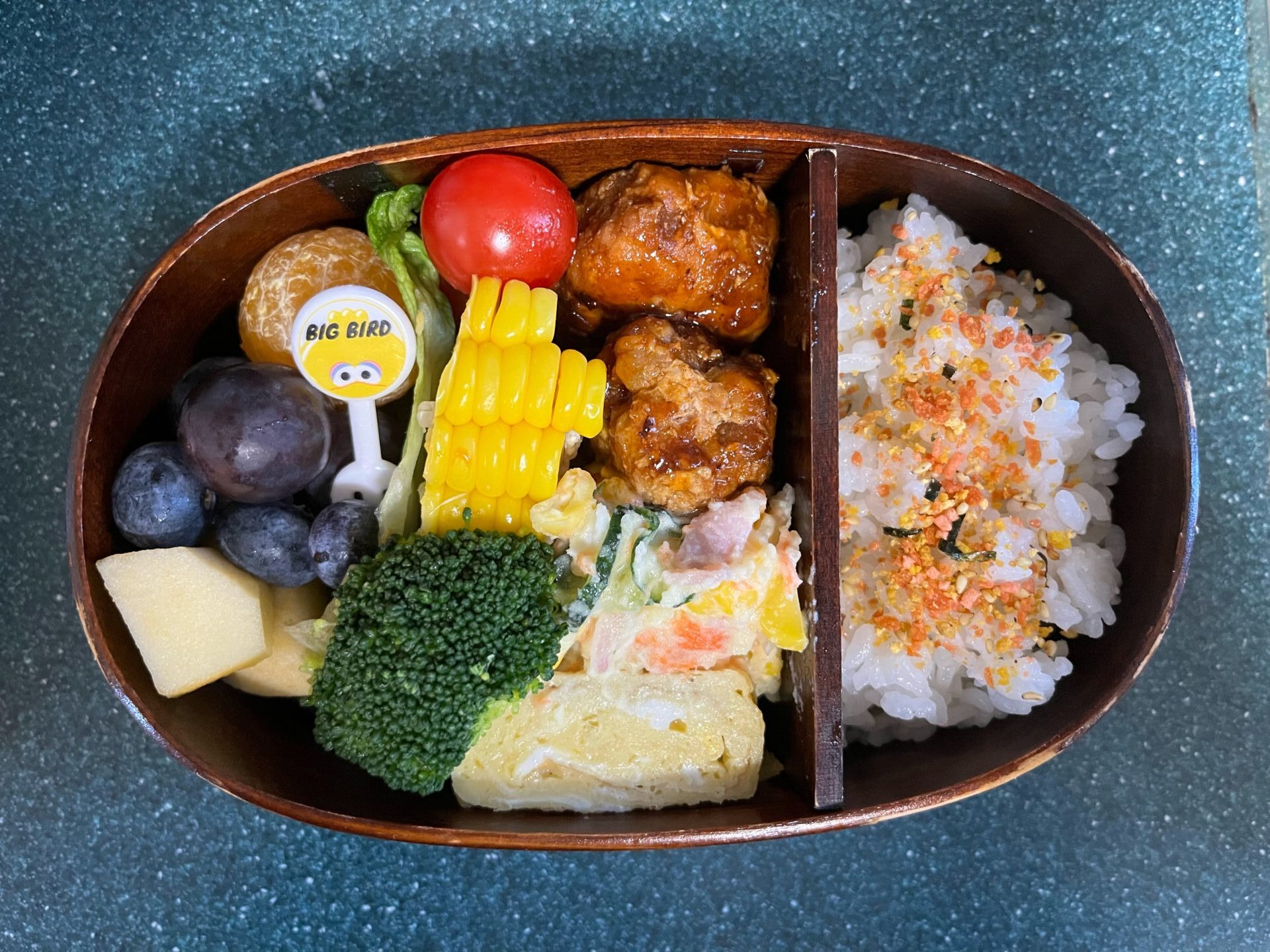 今日のお弁当(1/21)
メインはミートボールでした